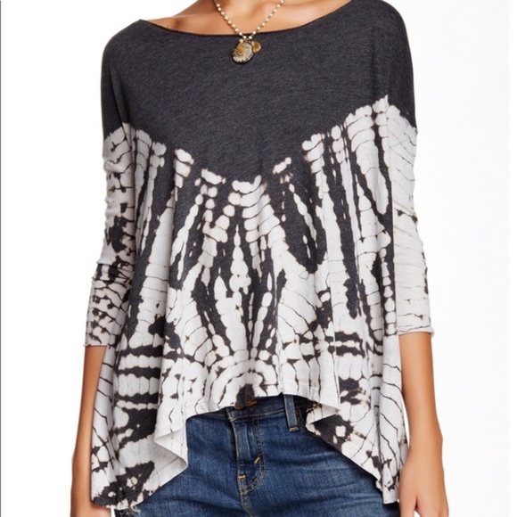 We The Free Tops - We The Free People Tie Dye Shibori Shirt Tunic XS